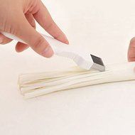 ASDOMO Practical Kitchen Onion Vegetable Cutter Sharp Scallion Cutter Shred Tool Cutlery N3