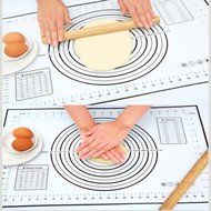 Bakeware 60x40cm Platinum Silicone Dough Fondant Mat Glass Fiber Reinforced