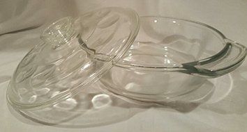 Anchor Ovenware 1.5 Quart Casserole Dish With Lid N2