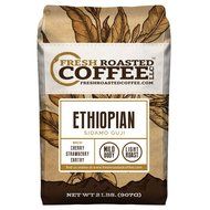 Ethiopian Sidamo Guji Natural Coffee, Whole Bean, Fresh Roasted Coffee LLC (2 lb.)