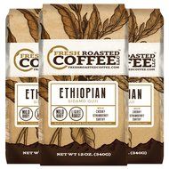 Ethiopian Sidamo Guji Natural Coffee, Whole Bean, Fresh Roasted Coffee LLC (2 lb.) N3