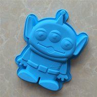 Longzang Large Cartoon Silicone Mold for Cake Baking Loaf N3