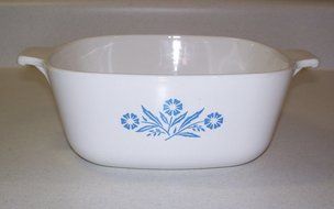 Vintage Corning Ware Blue Cornflower 1.5 Qt Casserole P-1.5-B