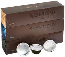 Nespresso Vertuoline Coffee Capsules Assortment - The Best Sellers: 1 Sleeve of Stormio, 1 Sleeve of Odacio and... N2