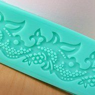 &quot;dipshop Lace Silicone Fondant Mold Cake Decorating Mould Gumpaste Sugarpaste Mold FDA LFGB&quot; shopping N3