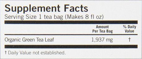 Yogi Blueberry Slim Life Green Tea, 16 Tea Bags (Pack of 6) N44