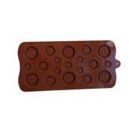 Fanhesheng Silicone Button Chocolate Jelly Ice Muffin Sweet Candy Sugar Craft Fondant Mold Mould/ Tray Cake Decorating...