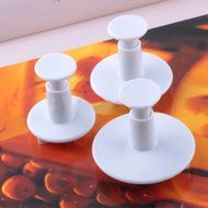 DUFUSTORE Fondant Cake Bread Decorating Sugarcraft Mold Cookie Plunger Cutters Tools Doves N3