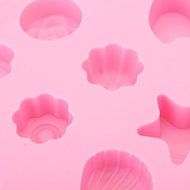 14 Shape Silicone Chocolate Mold Fondant Cake Mould N4