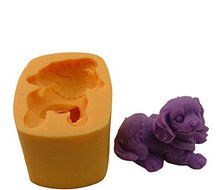 HSE silicone handmade soap mould cute dog chocolate baking candy cake mmoncake cookite mold mould
