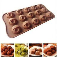 3d Silicone Mold Round Shapes Mould for Soap Candy Chocolate Cake
