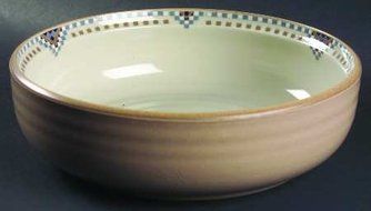 Noritake Stoneware Sedona Pattern 9 3/8&quot; Round Baker #8481