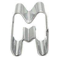 Christmas Stainless Steel Biscuit Cake Cookies Cutter Mould Baking Mold Letter Elk Bell N3