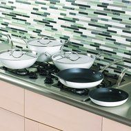 Food &amp; Wine For Gorham Light Cast Iron 6 Quart Casserole, White N2