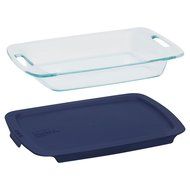 Pyrex Easy Grab 8-Piece Glass Bakeware and Food Storage Set N2