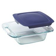 Pyrex Easy Grab 8-Piece Glass Bakeware and Food Storage Set N3
