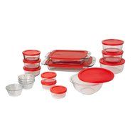 Pyrex Easy Grab 8-Piece Glass Bakeware and Food Storage Set N14