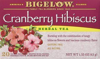 BIGELOW TEA HERB CRNBRRY HIBISCUS, 20 BG