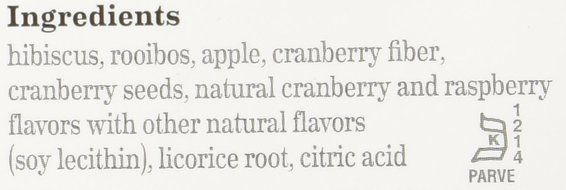 BIGELOW TEA HERB CRNBRRY HIBISCUS, 20 BG N3