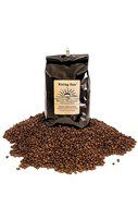 Rising-Sun Roasted Whole Coffee Beans, Brazil Peaberry N4