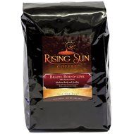 Rising-Sun Roasted Whole Coffee Beans, Brazil Peaberry N12