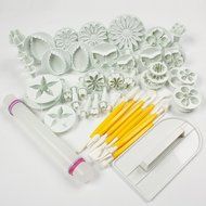 Amazing Value And Quality Sugar Craft 46pcs Tools Accessories Set Kit For Cakes Modelling And Decorating With... N6