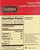 Celestial Seasonings Peppermint Tea, 20 ct N2