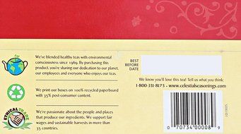 Celestial Seasonings Peppermint Tea, 20 ct N3
