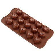 Ice Baking Silicone Mould Heart Chocolate Cake Cookie Jelly shopping N2