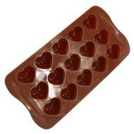 Ice Baking Silicone Mould Heart Chocolate Cake Cookie Jelly shopping N3