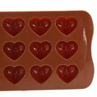 Ice Baking Silicone Mould Heart Chocolate Cake Cookie Jelly shopping N6