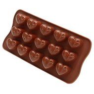 Ice Baking Silicone Mould Heart Chocolate Cake Cookie Jelly shopping N7