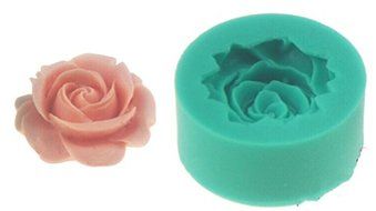 HSE 3D Rose Flower Fondant Cake Chocolate Sugarcraft Mold Cutter Silicone Tools DIY