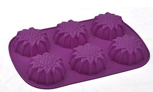Sunflower Silicone Cake mold Jelly pudding mold Soap mold Baking Tools N2