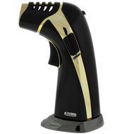 The Tsunami Quad Torch Butane Lighter - Color: Black N16