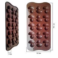 silicone cake mold 15 holes of small yellow duck chocolate Fondant tools
