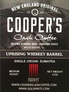 Whiskey &amp; Rum Barrel Aged Coffee Beans Trio Coffee Gift Box Set by Cooper's Cask- Single Origin Coffee Beans (... N6