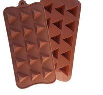 15 Cups Tower Shaped Silicone Cake Mold Handwork Soap &amp; Fondant Chocolate Mould Cake Tools