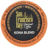 San Francisco Bay One Cup, Kona Blend, 80 Single Serve Coffees