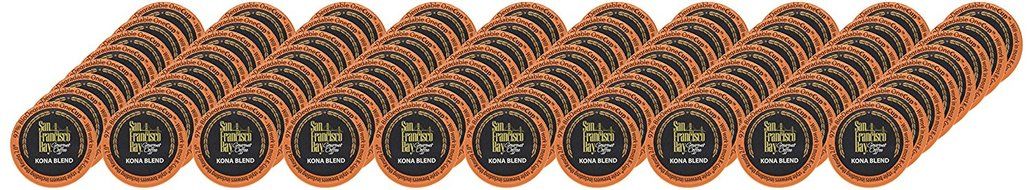 San Francisco Bay One Cup, Kona Blend, 80 Single Serve Coffees N2
