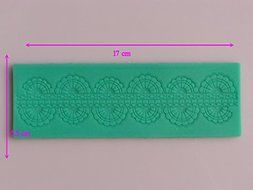 Classics Lace Shaped Silicone Mold Mould Fondant Cake Decorating Tool N2