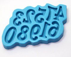 Lariy numeral Chocolate mold Cake mold cooky mold
