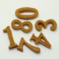 Lariy numeral Chocolate mold Cake mold cooky mold N2