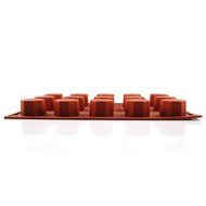 New Vermilion 15-Cavity DIY Ice Cube Silicone Cake Soap Chocolate Decorating Mold Mould Baking Tool (Octagon Style) N4