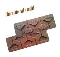 1pcs Food Grade Silicone Material, Lips Shape for Chocolate Lollipop Mold, Cake Tools, Cookie , Jelly, Ice Mold