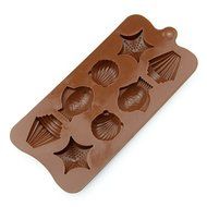 Wholeport 8-Cavities Shell Fish Silicone Cake Mold Mould Cake Pan Handmade Biscuit Mold N2