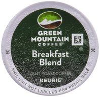 Green Mountain Coffee Breakfast Blend, K-Cup Portion Pack for Keurig K-Cup Brewers - 48 Count N9