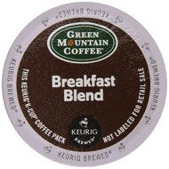 Green Mountain Coffee Breakfast Blend, K-Cup Portion Pack for Keurig K-Cup Brewers - 48 Count N10