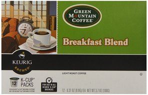 Green Mountain Coffee Breakfast Blend, K-Cup Portion Pack for Keurig K-Cup Brewers - 48 Count N12