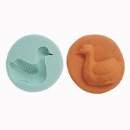 QINF DIY Baking Silicone 3D Duck Shaped Cake Chocolate Soap Mold N3